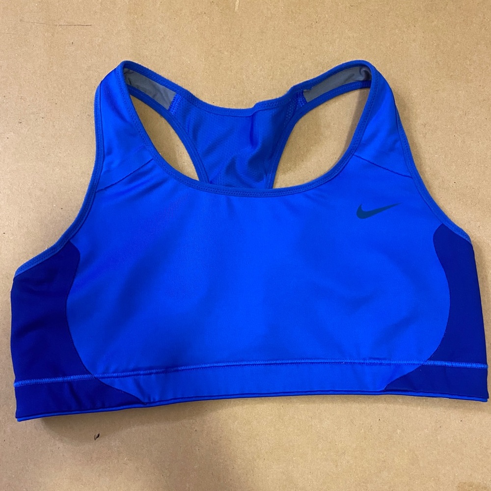 NIKE blue sports bra , never worn